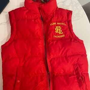Flow Society Kids Red Puffer Vest